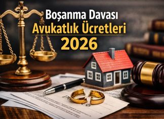İzmir Boşanma Davası Avukatlık Ücretleri 2026