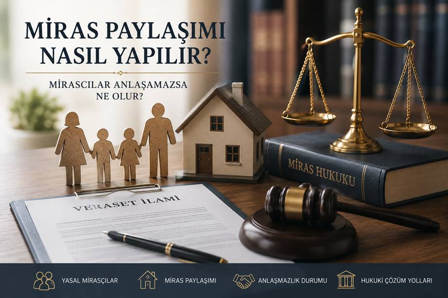 Miras Paylaşımı Nasıl Yapılır? Mirasçılar Anlaşamazsa Ne Olur?